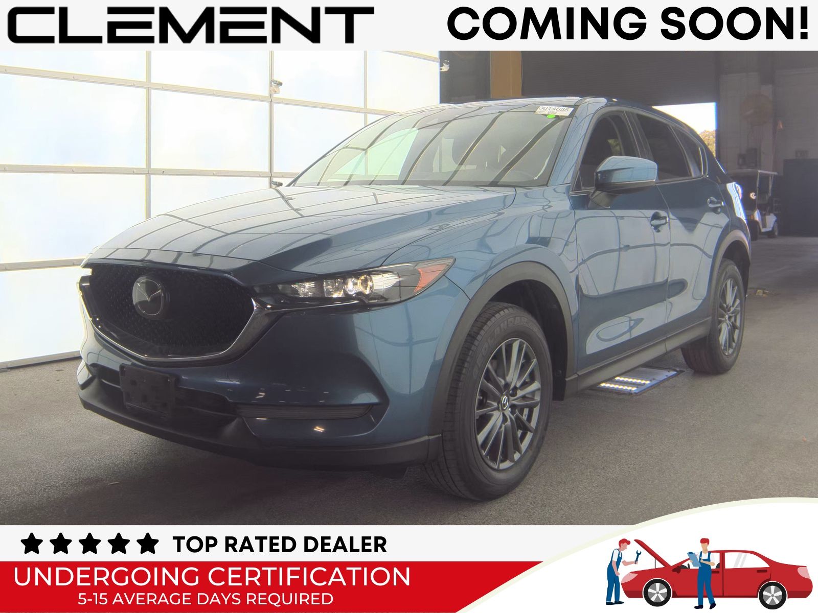 Eternal Blue Mica 2020 Mazda CX-5 SUV / Crossover Front-Wheel Drive 6-Speed Automatic