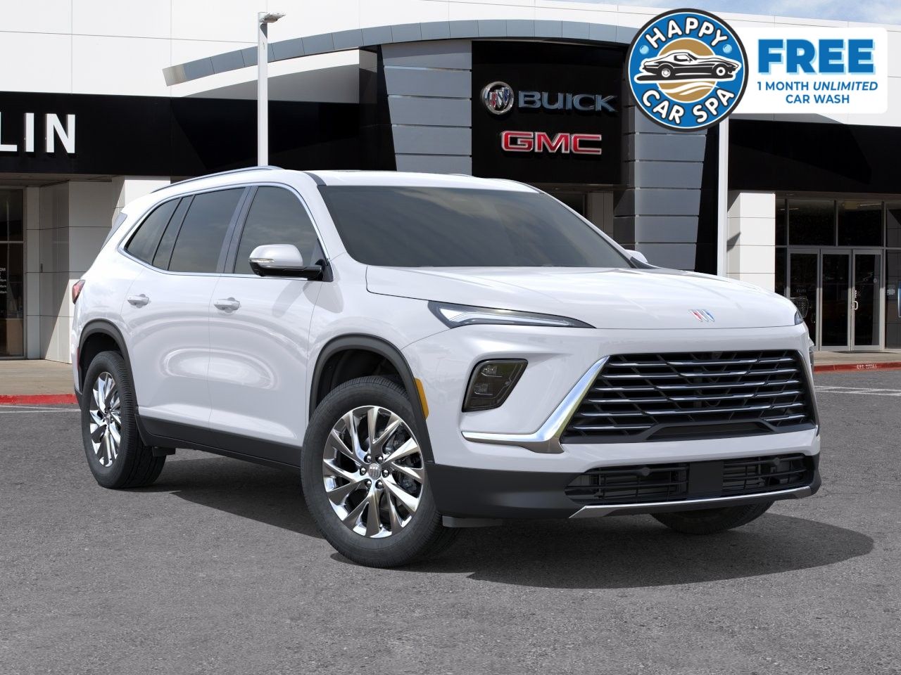 Summit White 2026 Buick Enclave SUV / Crossover Front-Wheel Drive 8-Speed Automatic