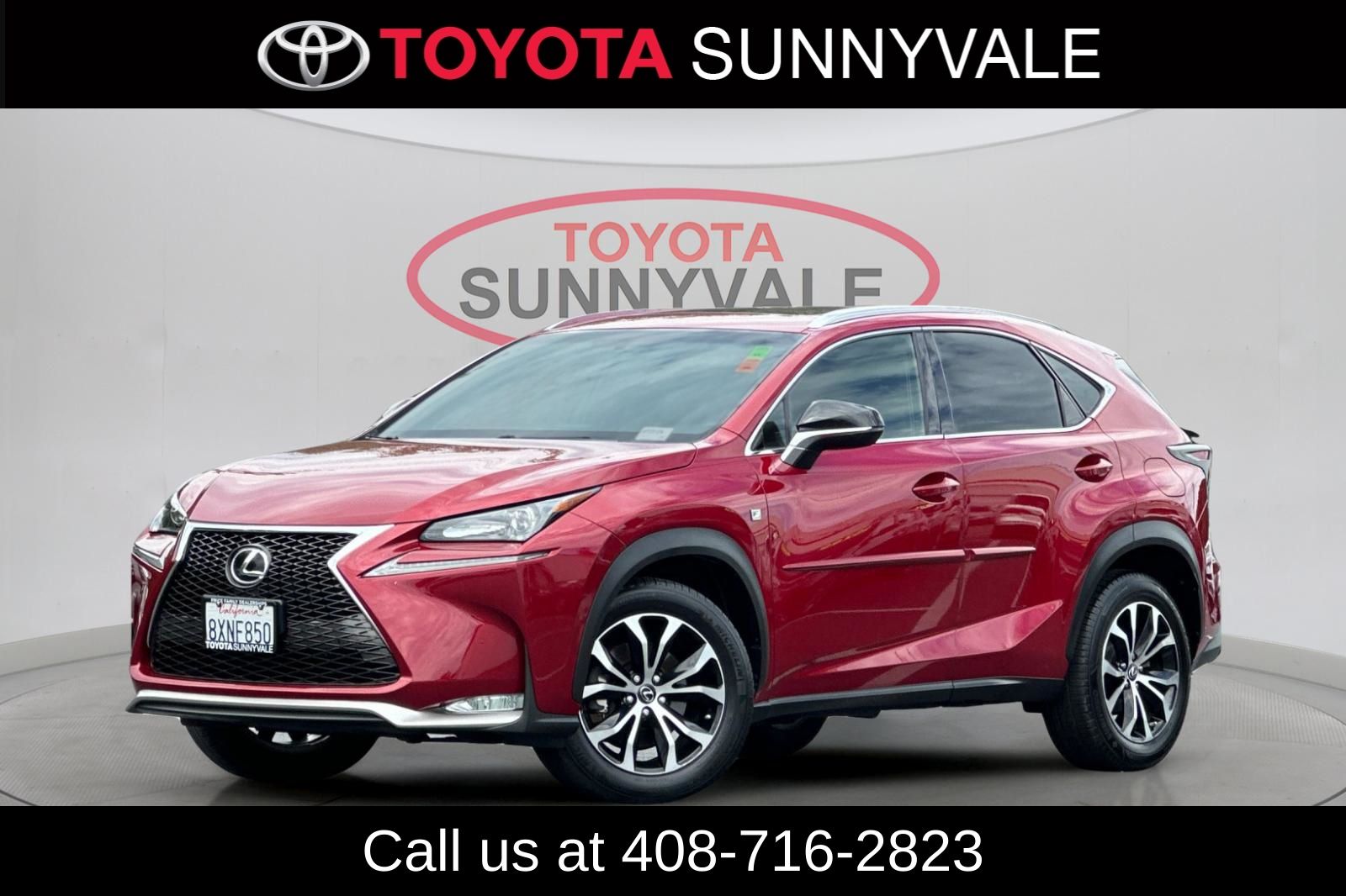 Used 2015 Lexus NX F Sport with VIN JTJBARBZ6F2007325 for sale in Sunnyvale, CA