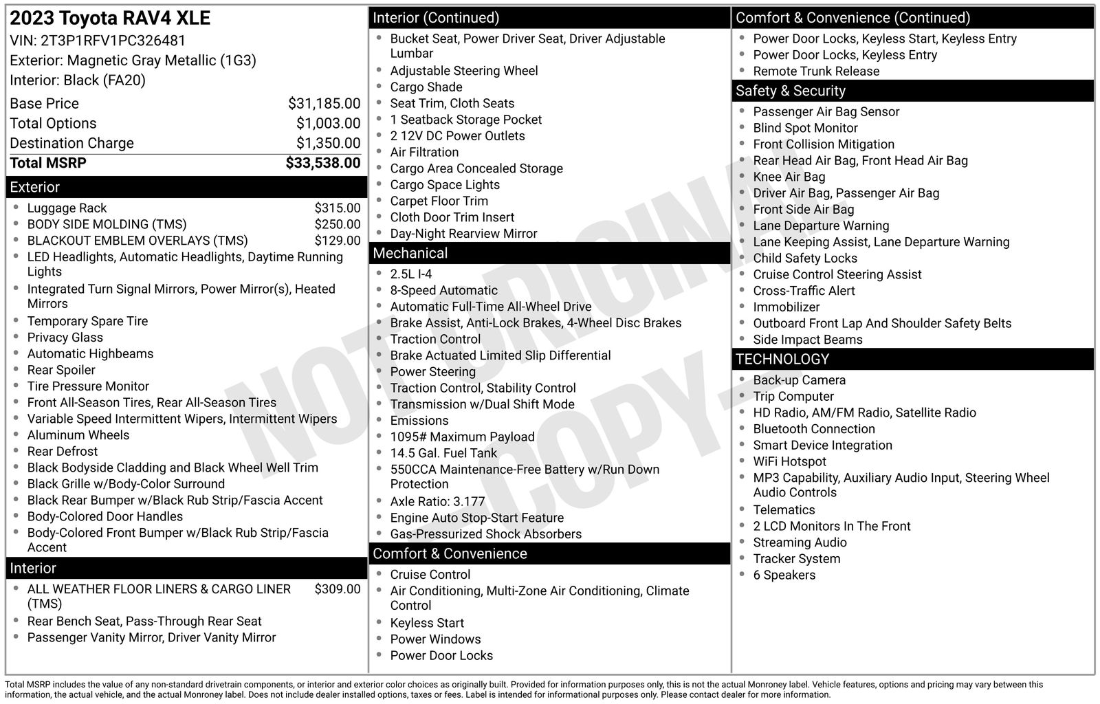 Used Car 2023 Toyota Rav4  Xle For Sale Under $35,000 In Austin, Texas