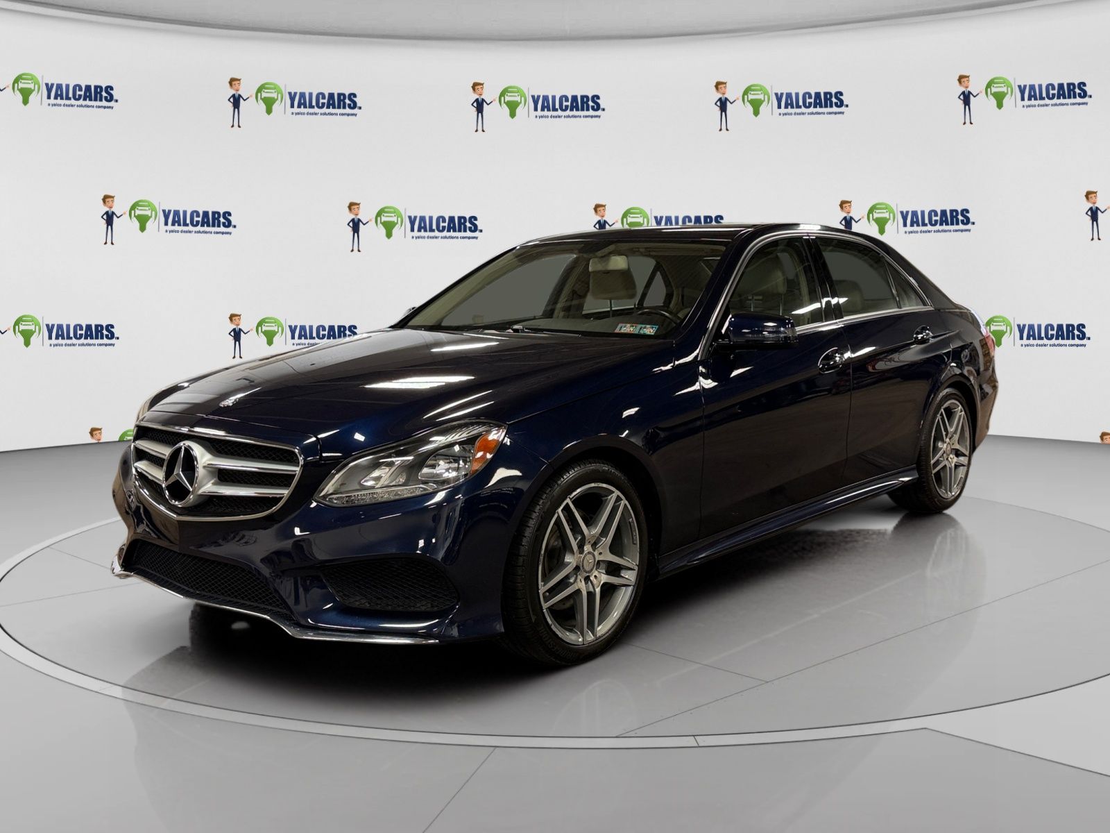 Blue 2015 Mercedes-Benz E-Class E 350 4MATIC Sedan AWD Sedan All-Wheel Drive 7-Speed Automatic