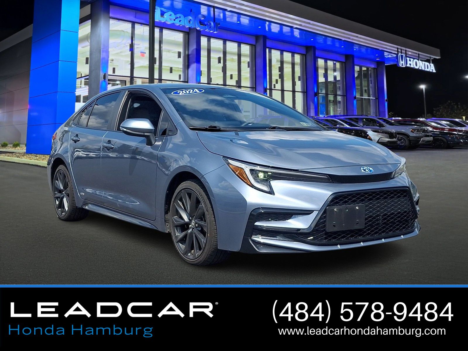 Underground 2024 Toyota Corolla Hybrid Sedan All-Wheel Drive Continuously Variable Transmission