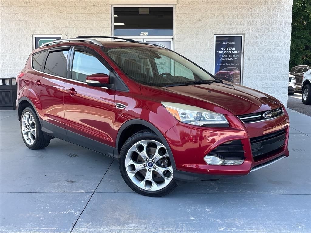 Ruby Red Metallic 2016 Ford Escape SUV / Crossover All-Wheel Drive 6-Speed Automatic