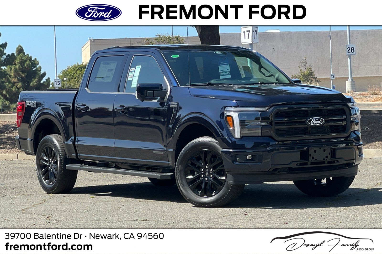 Antimatter Blue Metallic 2026 Ford F-150 Pickup Truck Four-Wheel Drive Automatic