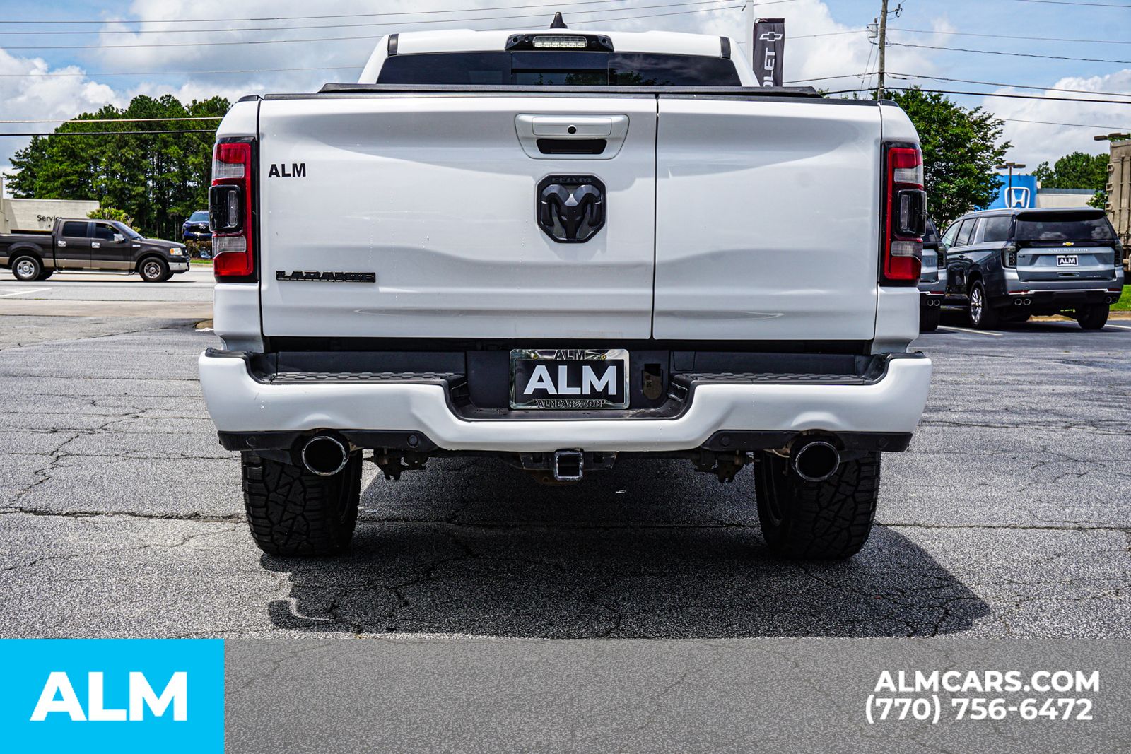 Used 2021 White Ram Laramie image 13