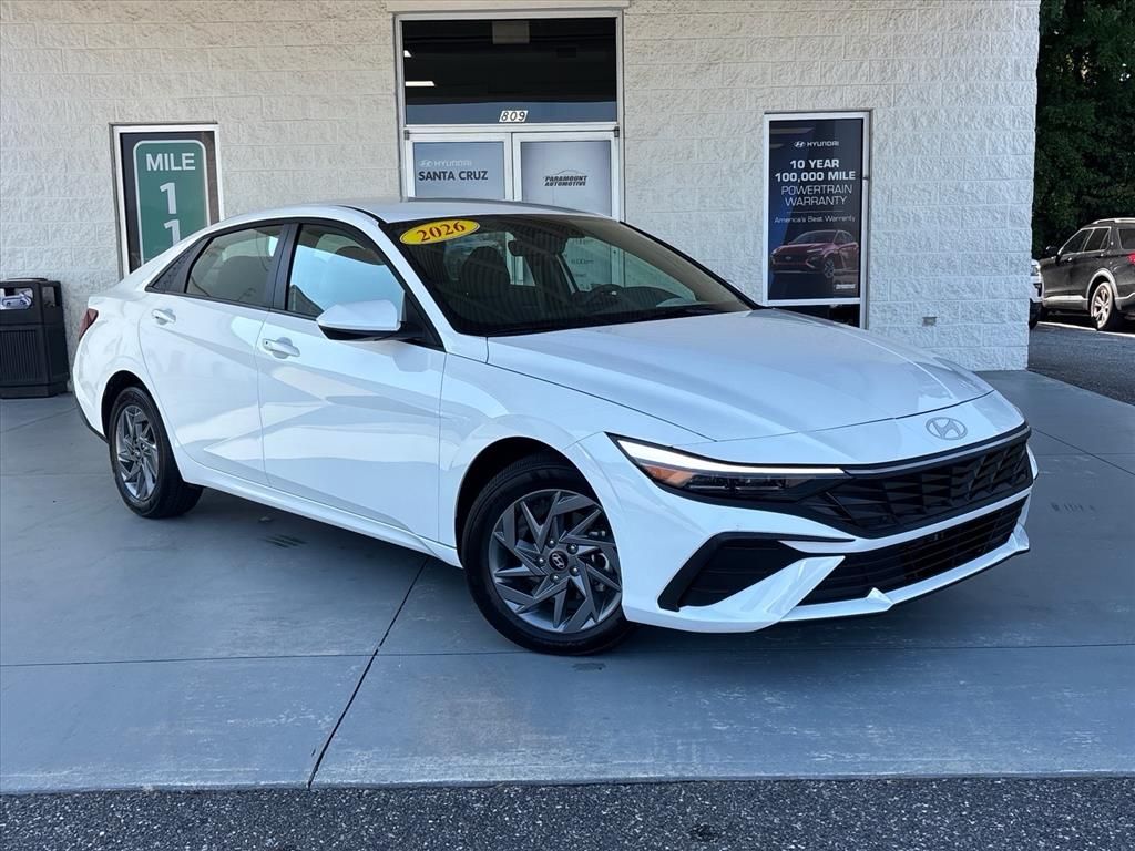  2025 Hyundai Elantra Hybrid Blue FWD   