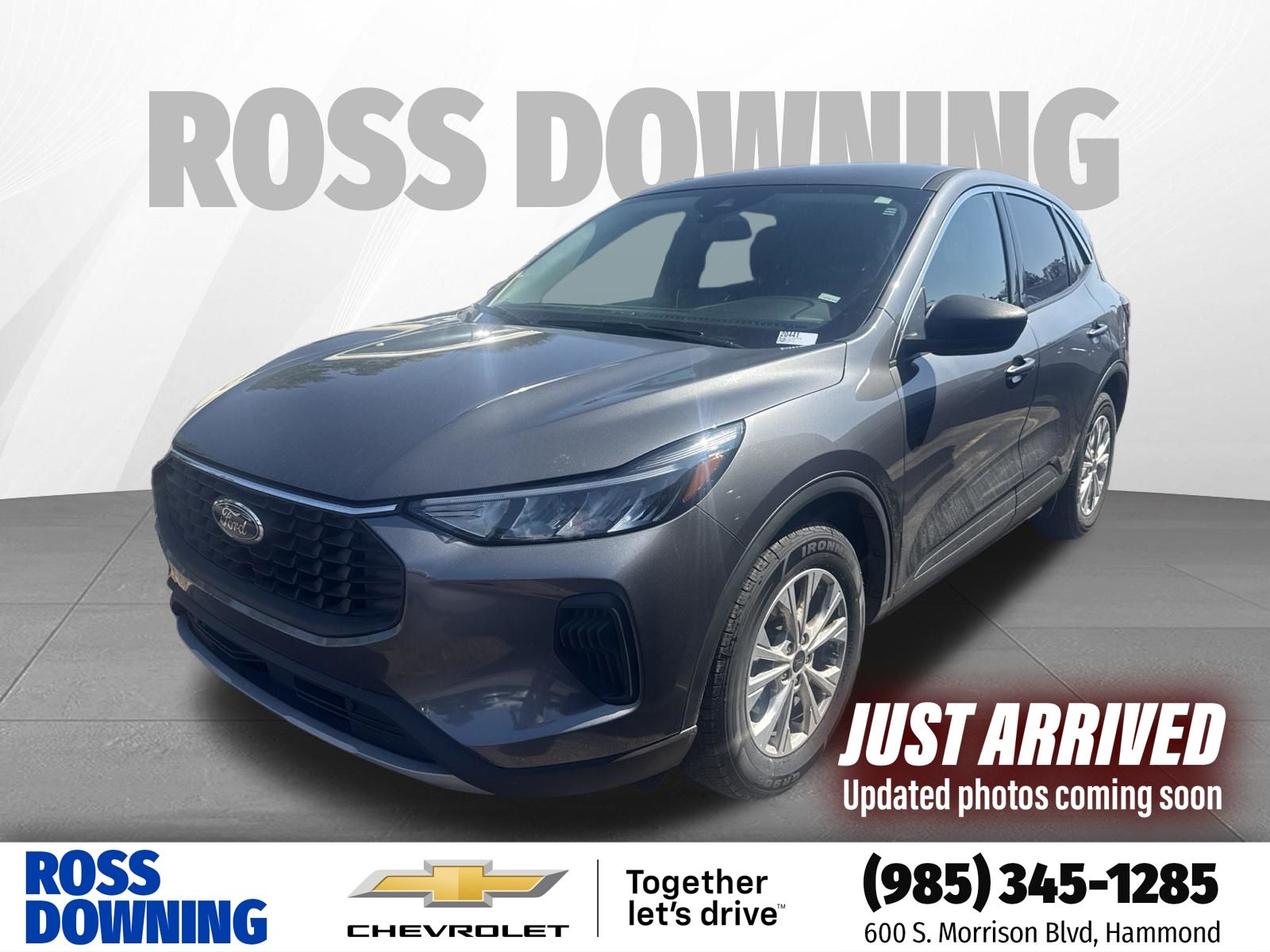 2024 Ford Escape Active Gray at Ross Downing Buick GMC