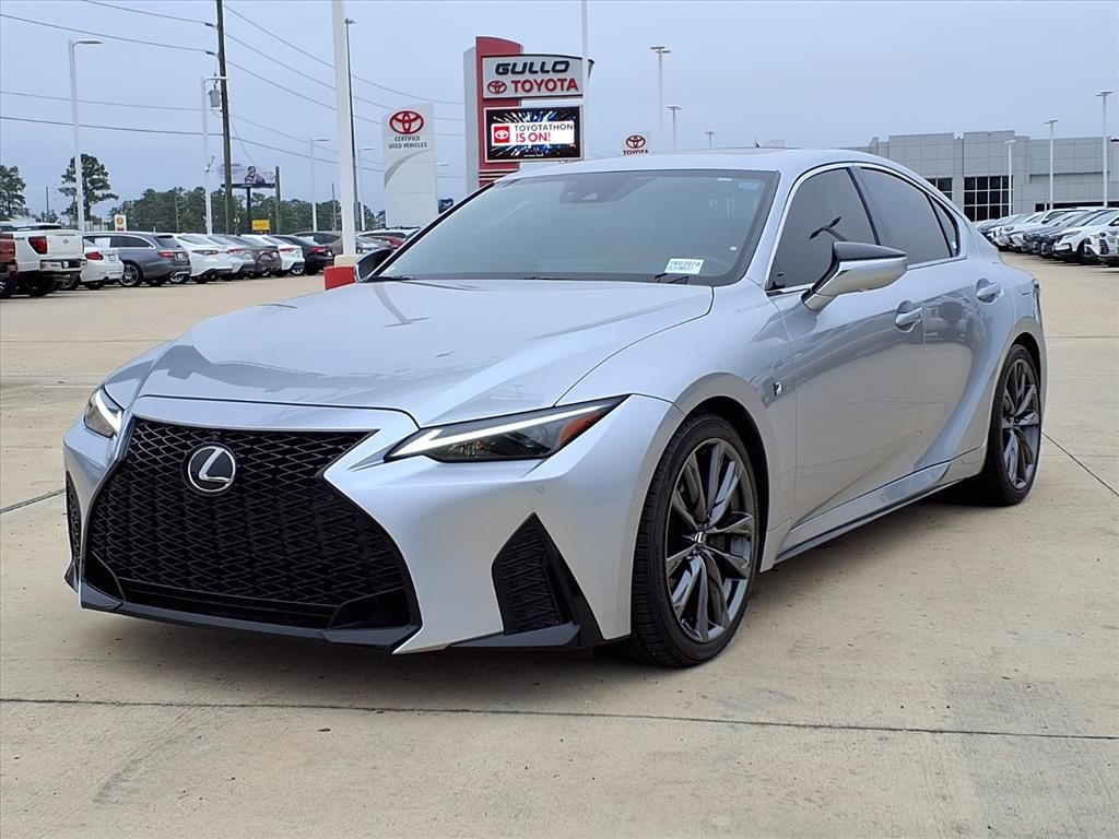 2023 Lexus IS 350 F SPORT Silver at Westside Lexus