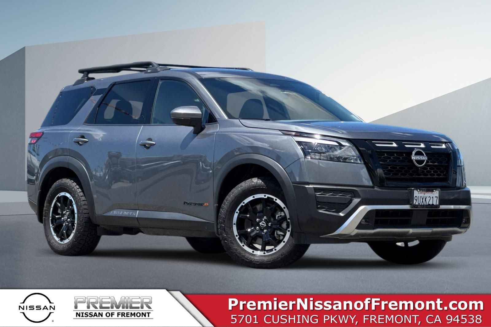 Gray (Gun Metallic) 2025 Nissan Pathfinder Rock Creek 4WD SUV / Crossover All-Wheel Drive 9-Speed Automatic