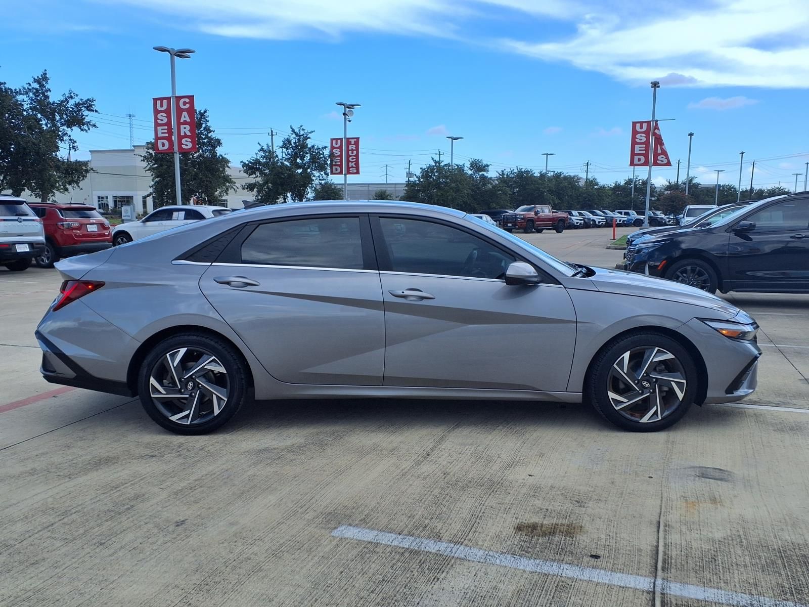 2024 Hyundai Elantra SEL Silver at Bayshore Chrysler Jeep Dodge Ram