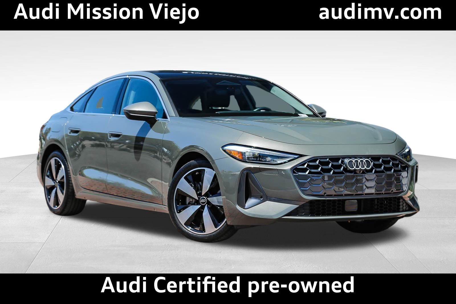 Chronos Gray Metallic 2025 Audi A5 Sedan All-Wheel Drive 7-Speed Automatic