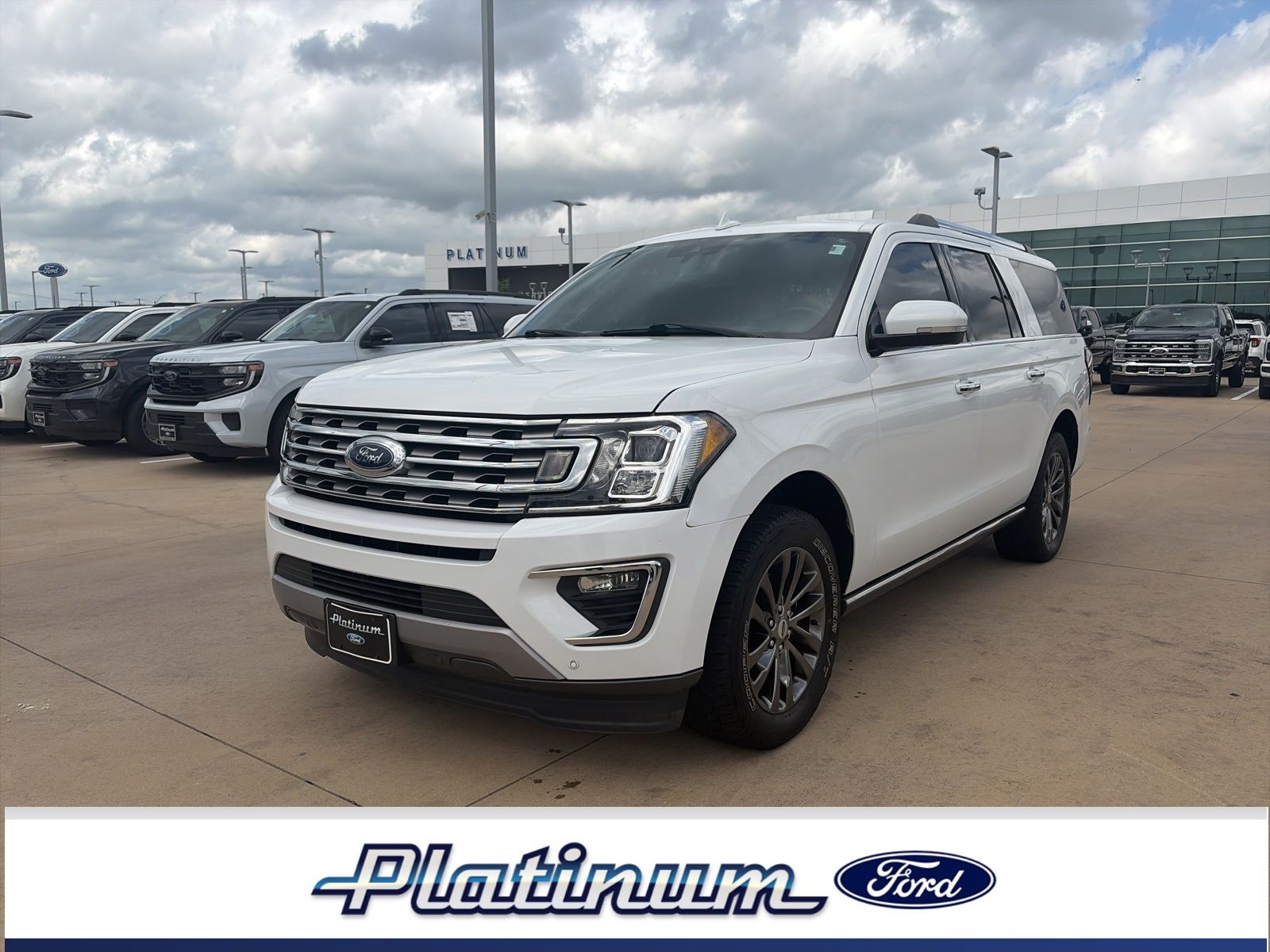 Oxford White 2020 Ford Expedition MAX Limited RWD SUV / Crossover 4X2 Automatic
