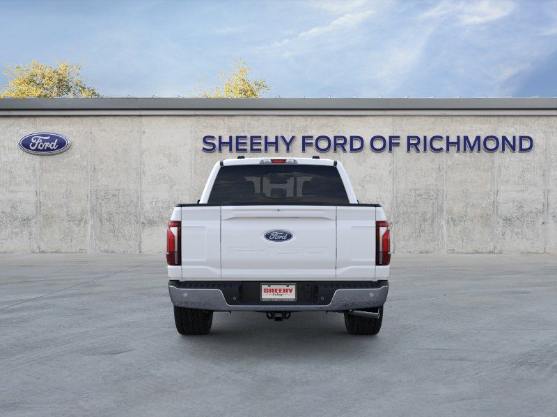 New 2026 Star White Metallic Tri-Coat Ford Lariat image 6