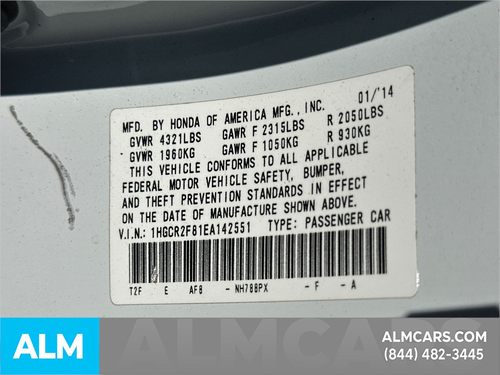 Used 2014 White Honda EX-L image 37