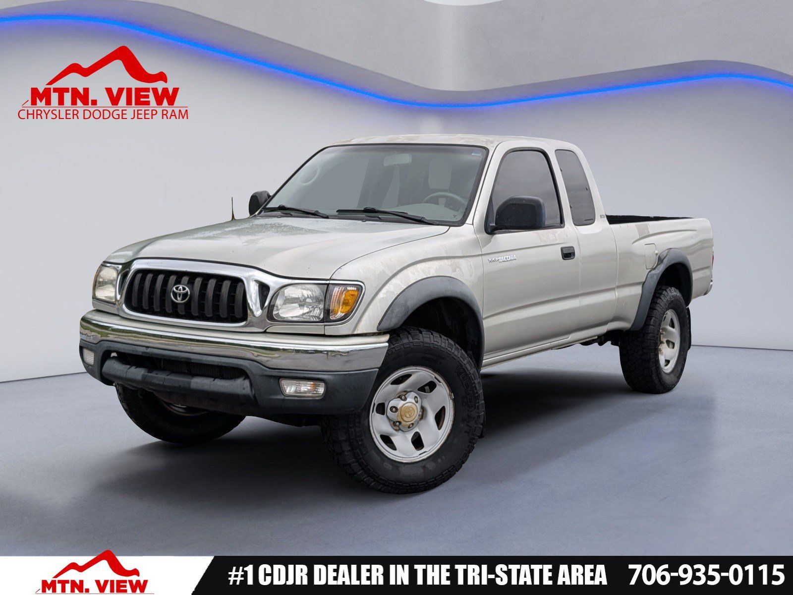 Lunar Mist Metallic 2003 Toyota Tacoma Pickup Truck Rear-Wheel Drive 4-Speed Automatic Overdrive