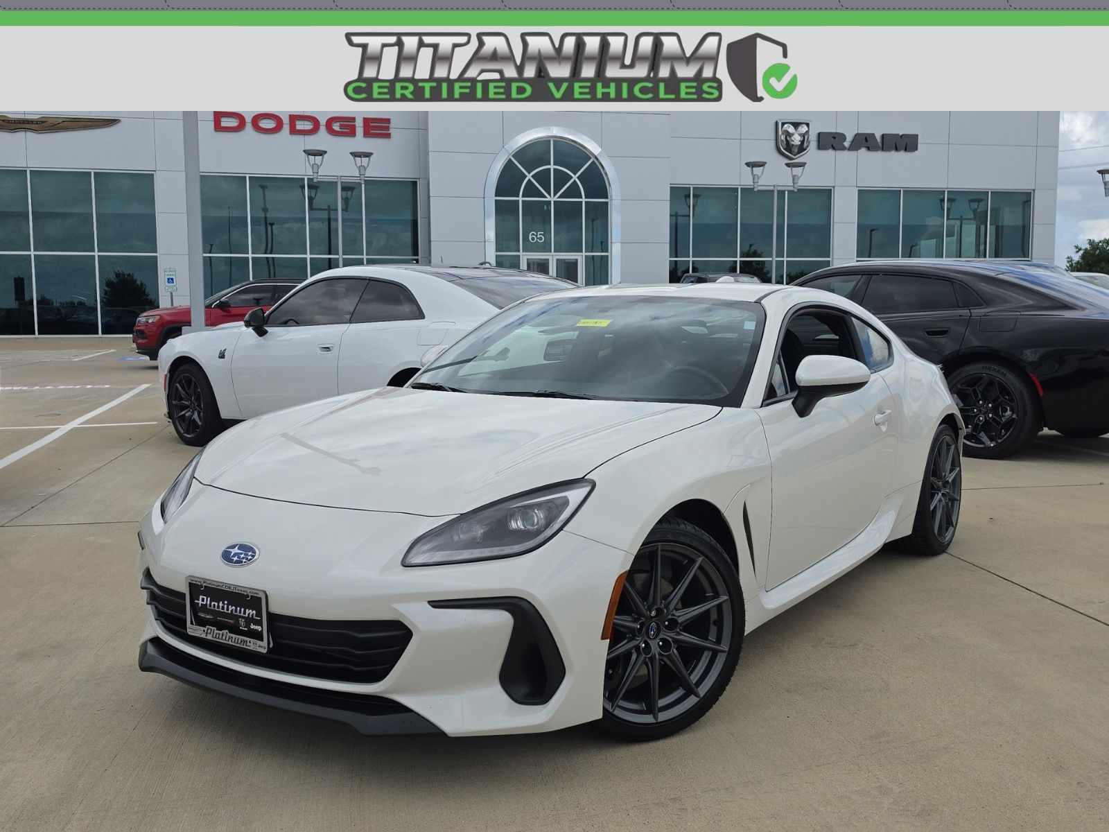Crystal White Pearl 2024 Subaru BRZ Limited RWD Coupe Rear-Wheel Drive 6-Speed Automatic