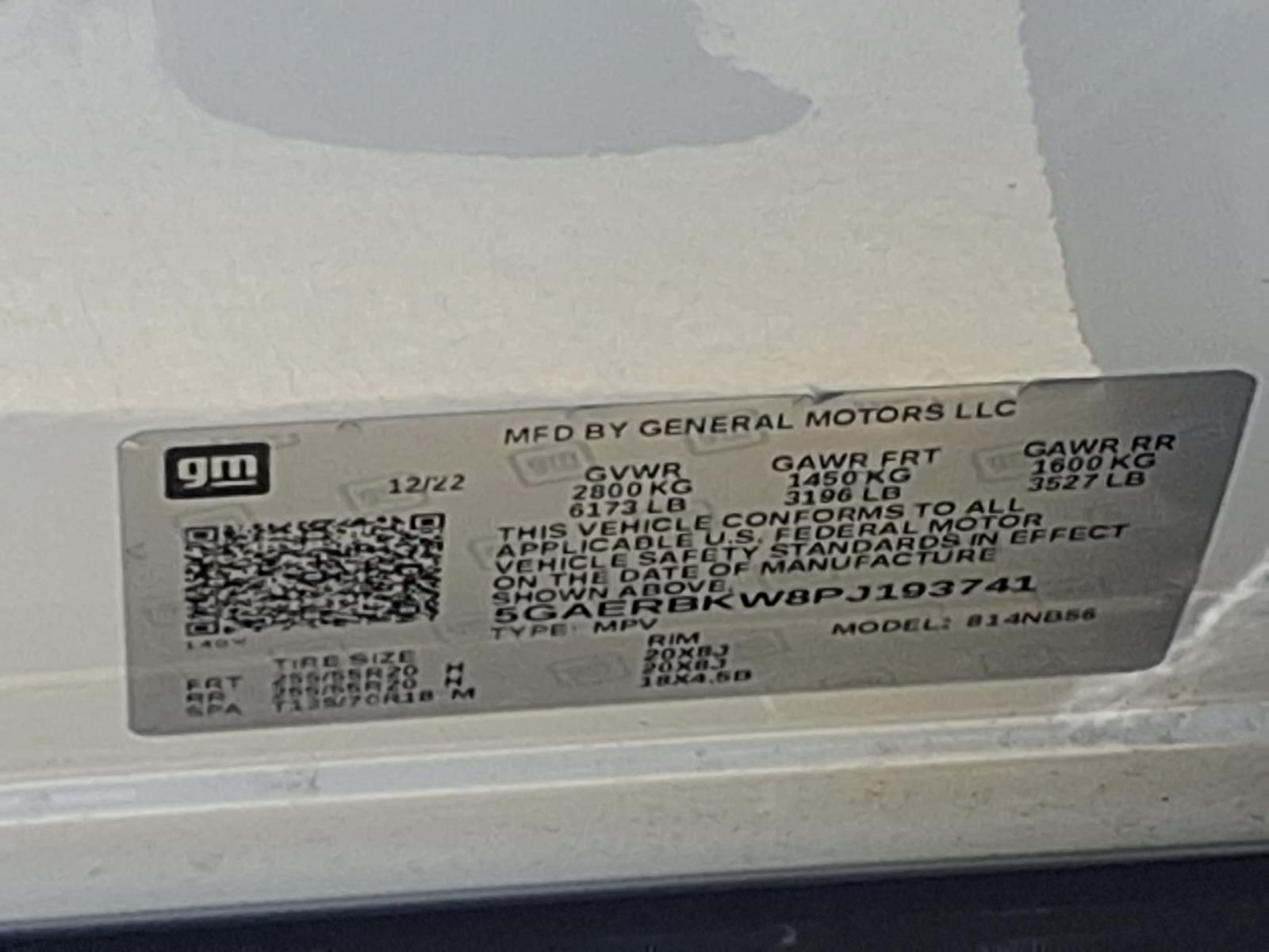 2023 Buick Enclave Essence White at Monument Chevrolet