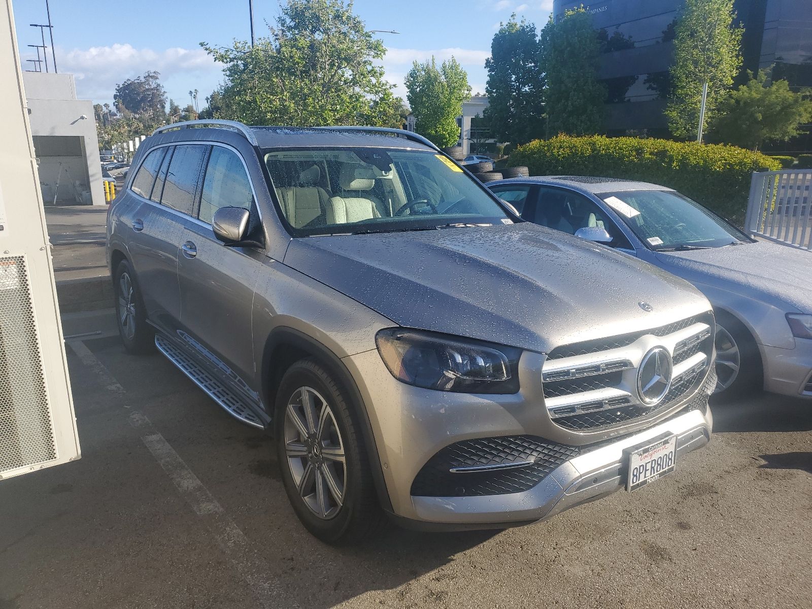 Mojave Silver 2020 Mercedes-Benz GLS 450 4MATIC SUV / Crossover All-Wheel Drive 9-Speed Automatic