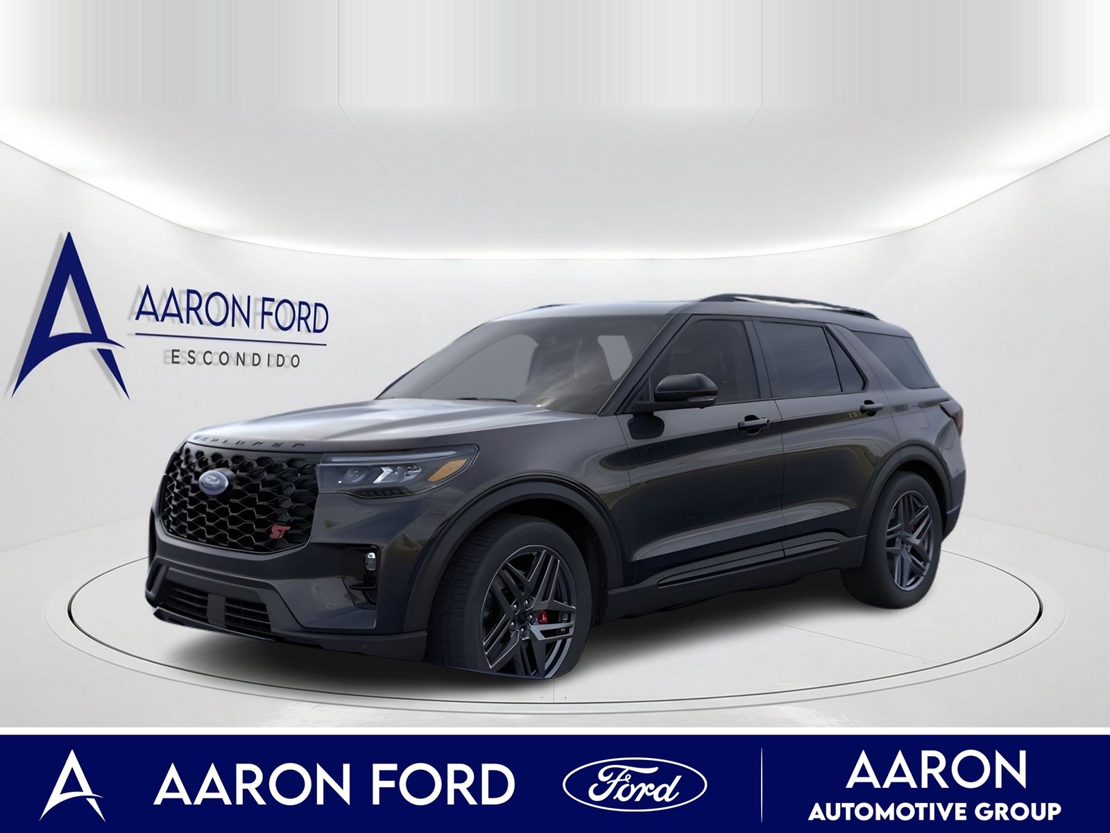 Agate Black Metallic 2026 Ford Explorer SUV / Crossover All-Wheel Drive Automatic