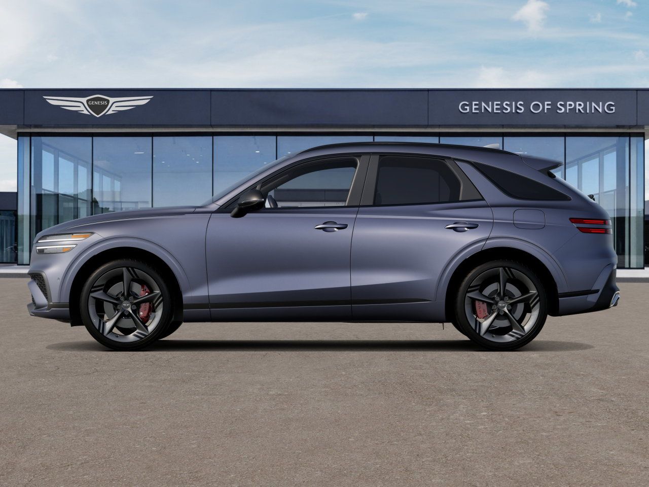 2027 Genesis GV70  Blue at Genesis of Spring