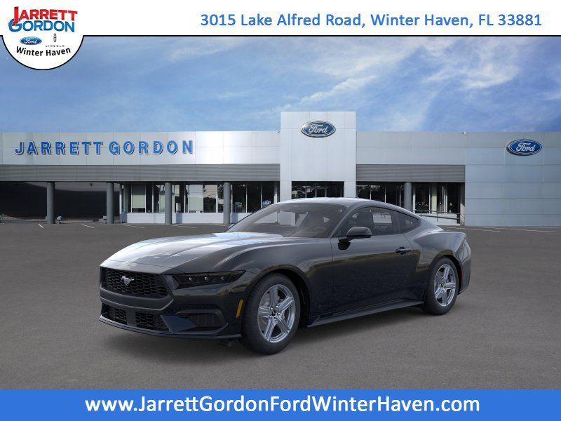 Shadow Black 2026 Ford Mustang EcoBoost Fastback RWD Coupe Rear-Wheel Drive Automatic