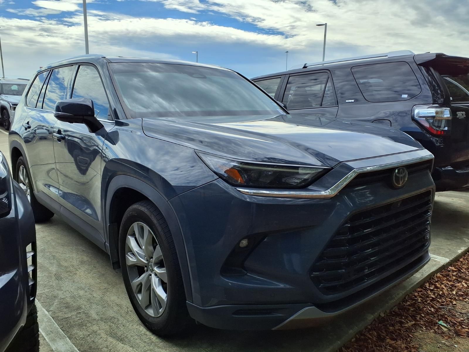 2025 Toyota Grand Highlander Limited White at Gullo Toyota