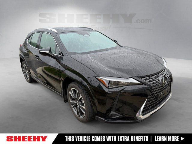 Black (Obsidian) 2025 Lexus UX Hybrid 300h Premium AWD SUV / Crossover All-Wheel Drive Continuously Variable Transmission