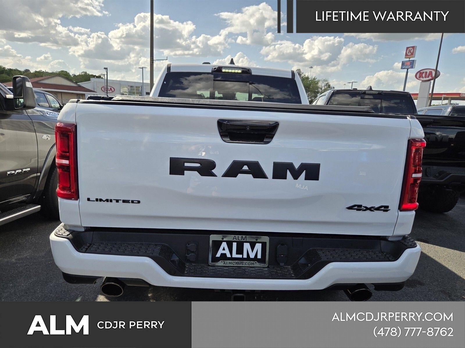 New 2026 Bright White Clearcoat RAM Limited image 15