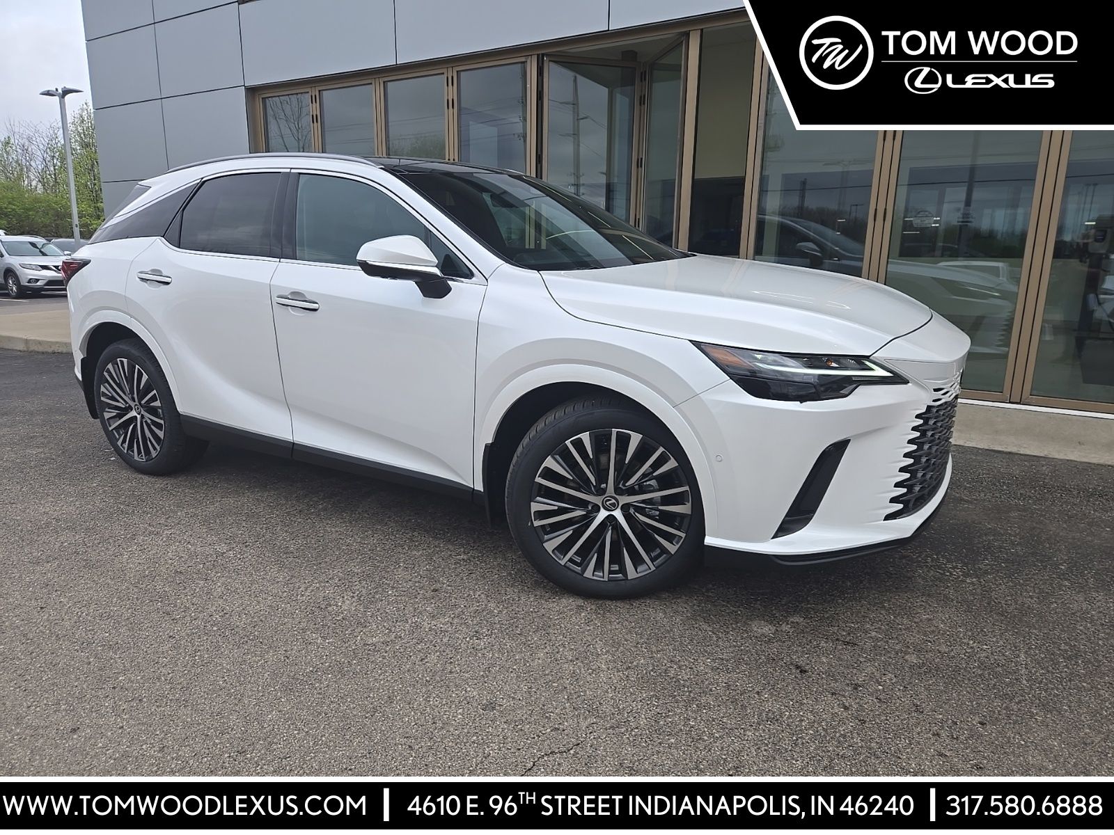 Eminent White Pearl 2026 Lexus RX Hybrid 350h AWD SUV / Crossover All-Wheel Drive Continuously Variable Transmission