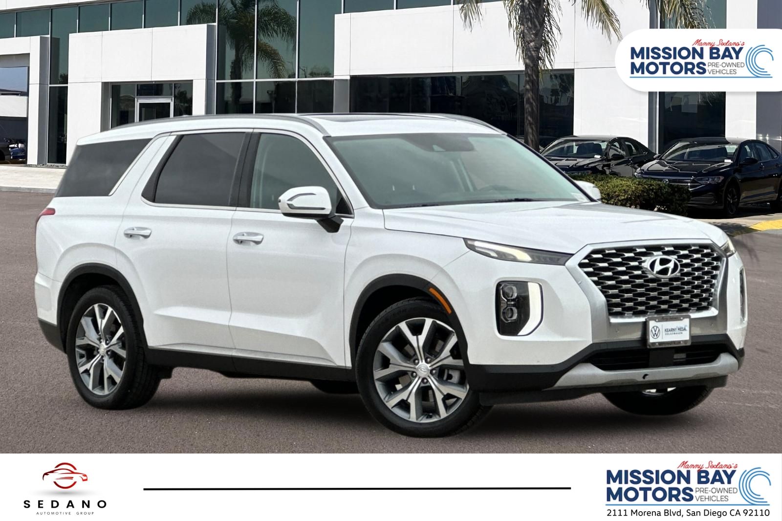 Hyper White 2020 Hyundai Palisade SUV / Crossover Front-Wheel Drive 8-Speed Automatic