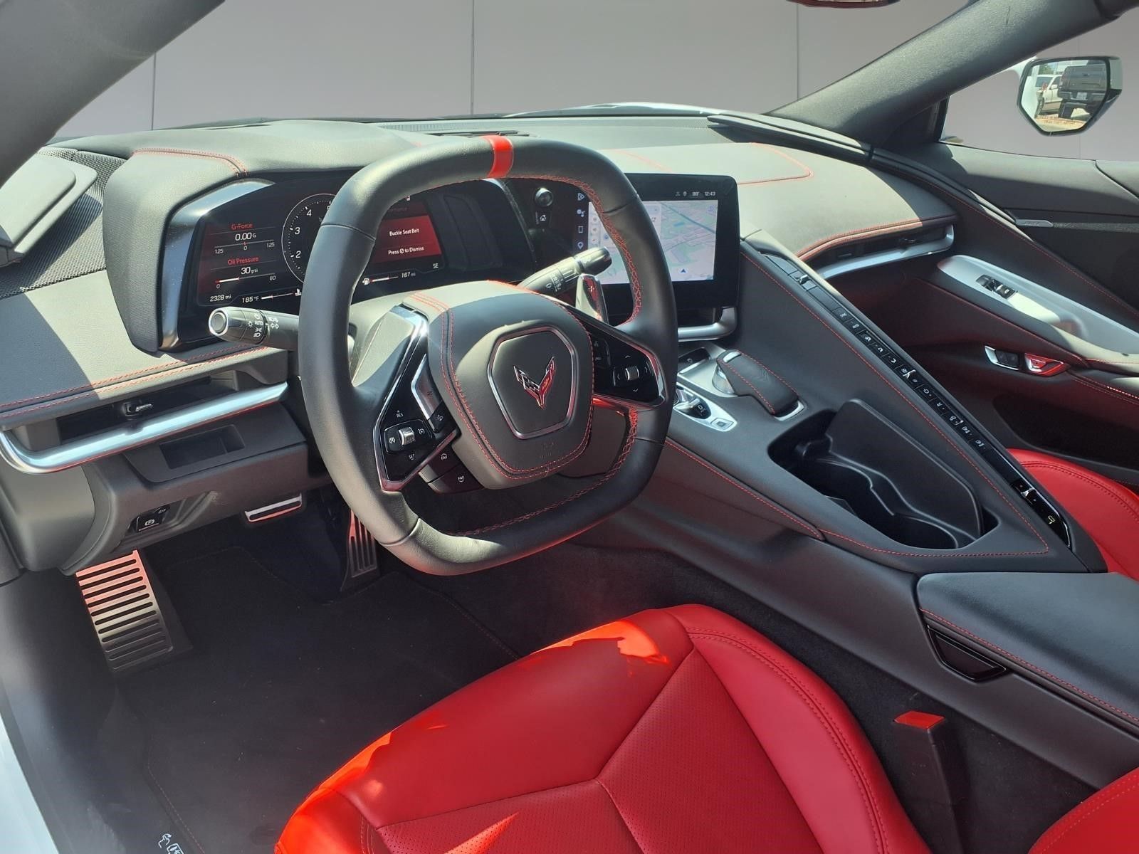 2025 Chevrolet Corvette Stingray White at DeMontrond Gulf Freeway
