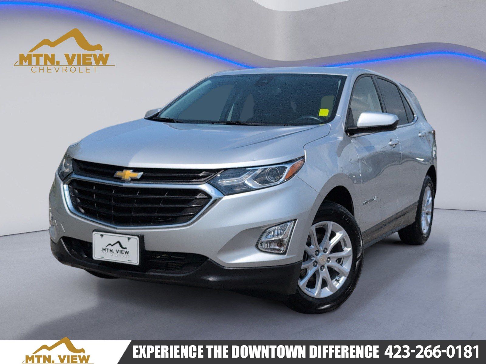 Silver Ice Metallic 2020 Chevrolet Equinox SUV / Crossover Four-Wheel Drive 6-Speed Automatic Overdrive