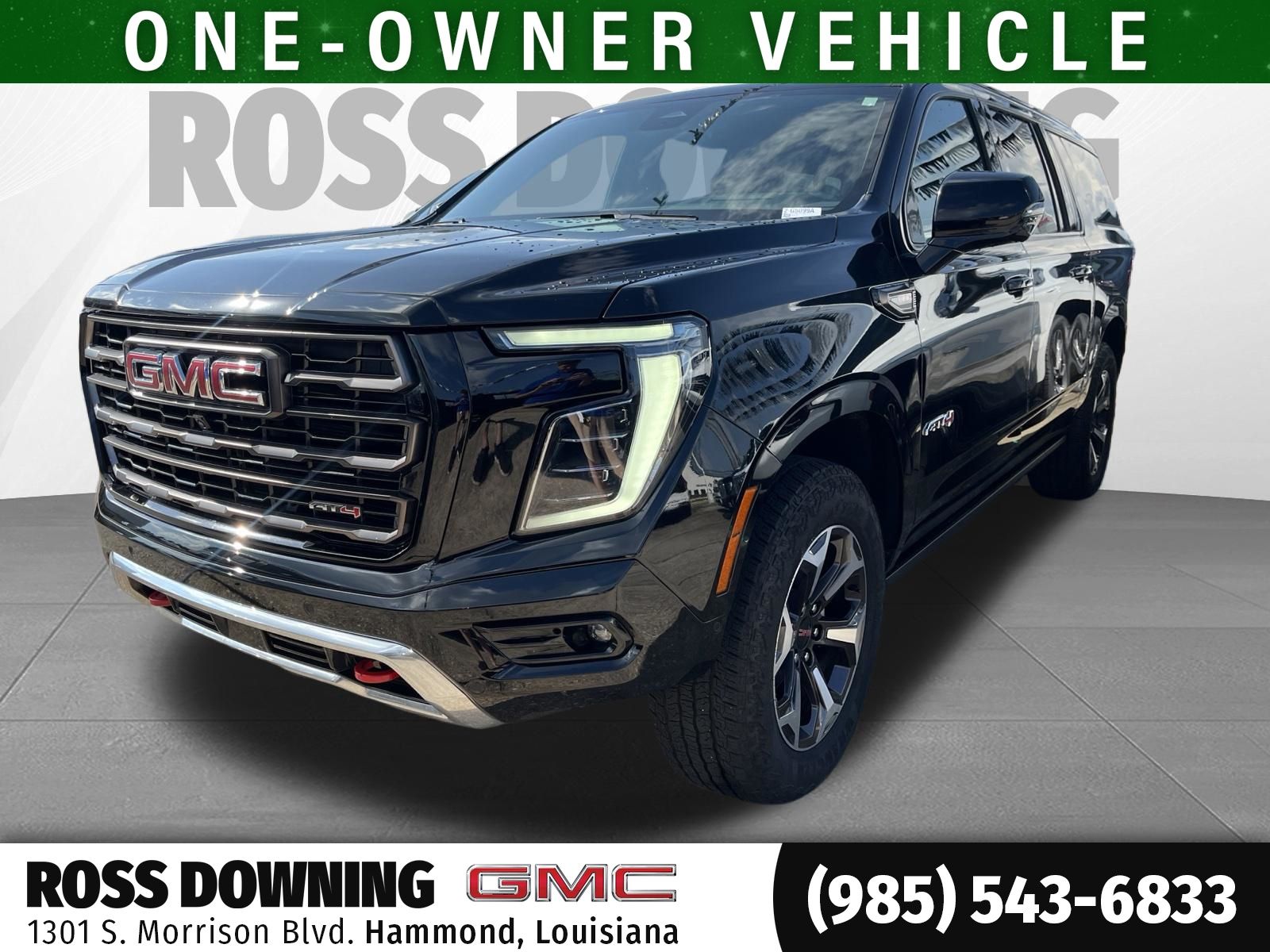 Onyx Black 2025 GMC Yukon XL SUV / Crossover Four-Wheel Drive