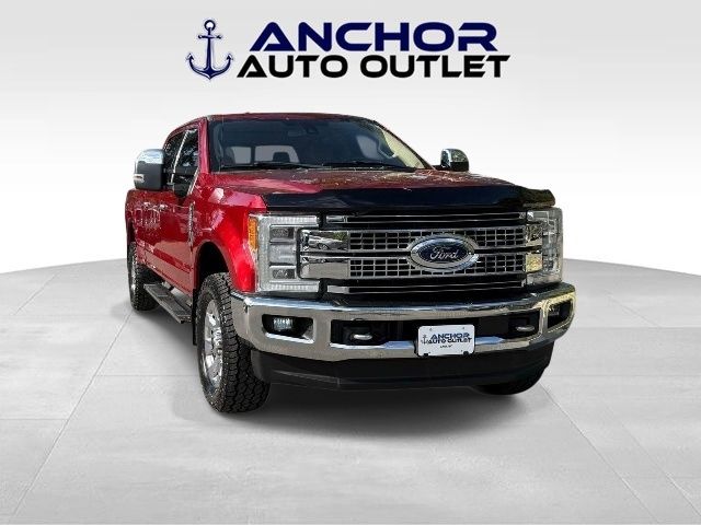 Ruby Red Metallic 2017 Ford F-250 Super Duty Lariat Crew Cab 4WD Pickup Truck Four-Wheel Drive 6-Speed Automatic