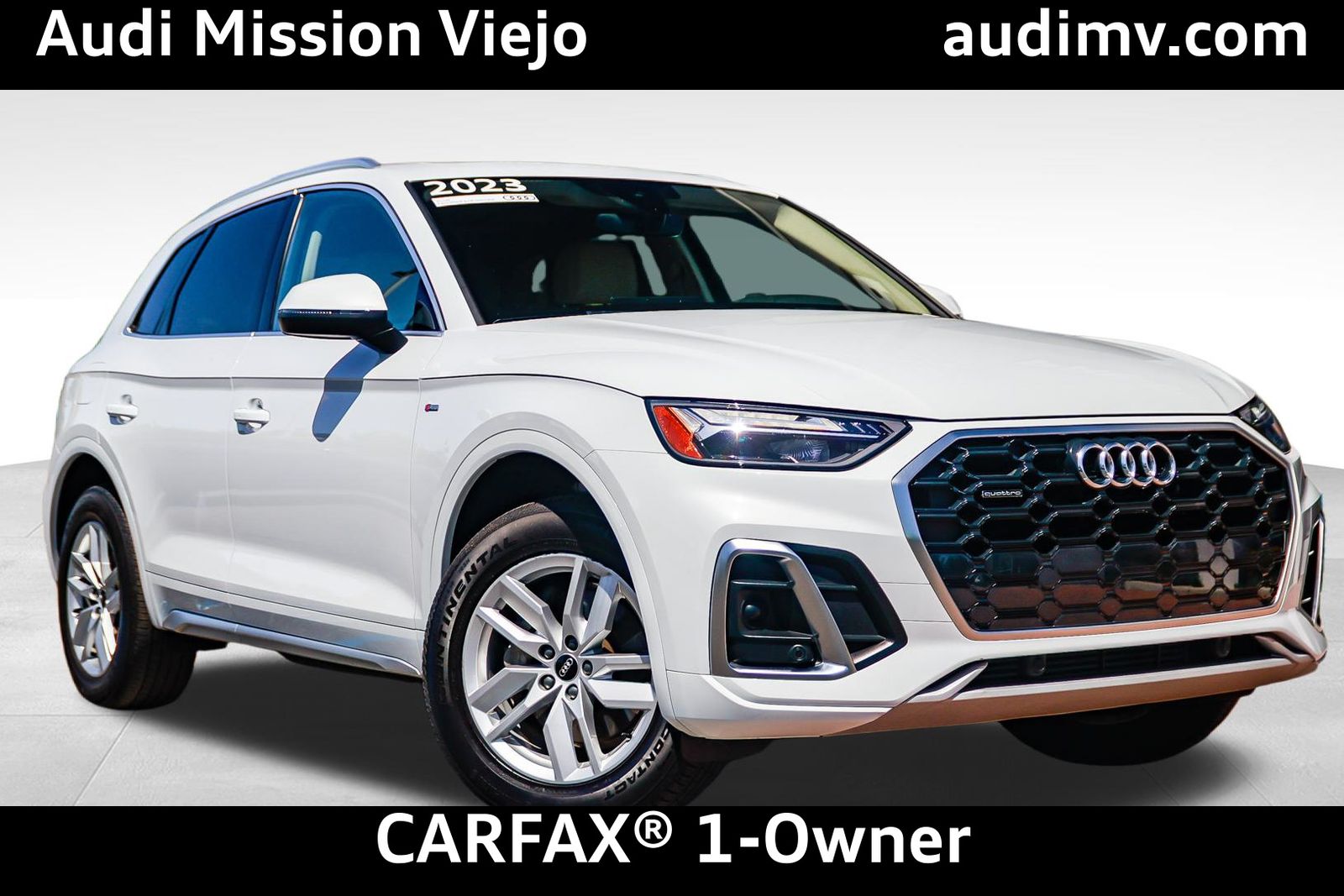 Glacier White Metallic 2023 Audi Q5 quattro Premium S Line 45 TFSI SUV / Crossover All-Wheel Drive 7-Speed Automatic