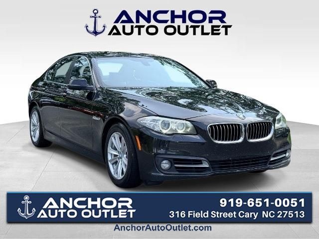 Black Sapphire Metallic 2016 BMW 5 Series Sedan All-Wheel Drive 8-Speed Automatic