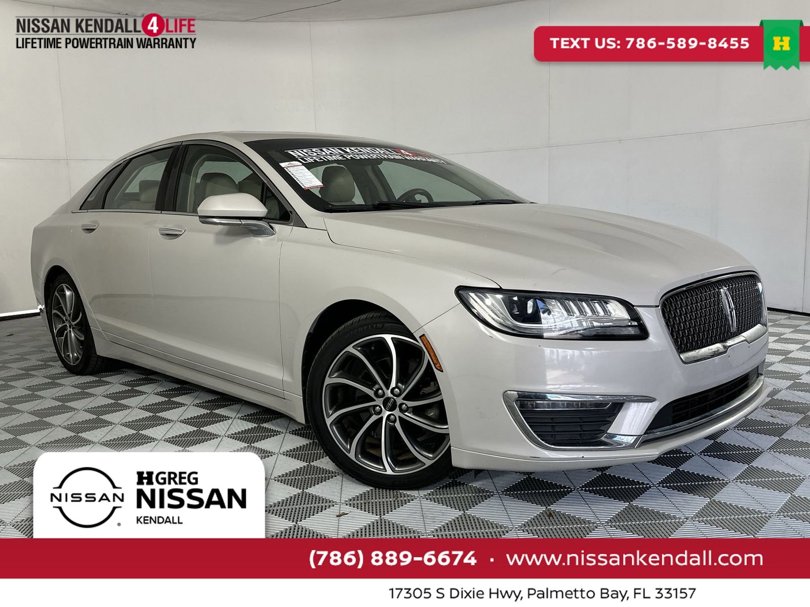 Ceramic Pearl Metallic Tri-Coat 2019 Lincoln MKZ Reserve I FWD Sedan Front-Wheel Drive 6-Speed Automatic