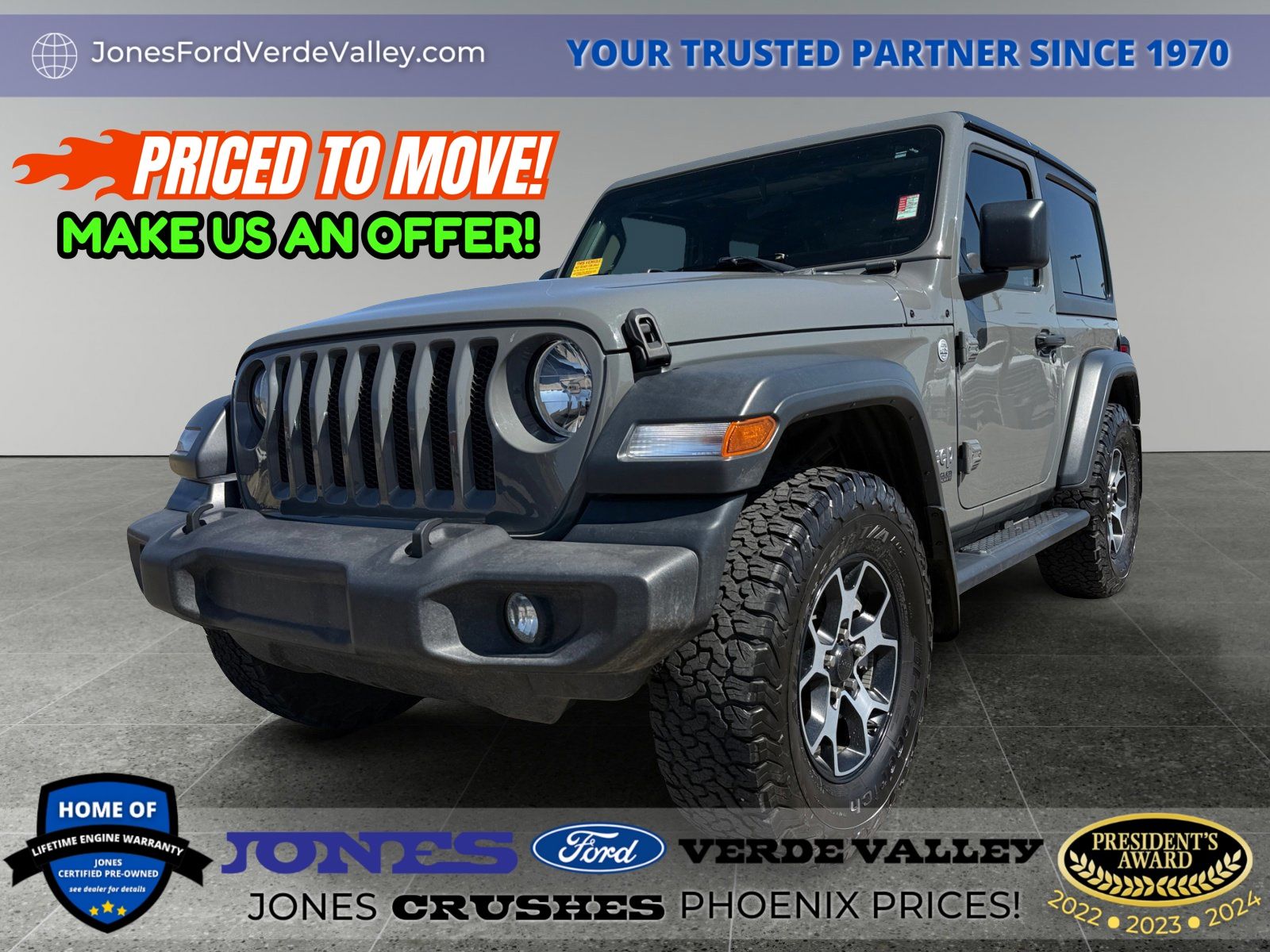 Sting-Gray Clearcoat 2018 Jeep Wrangler SUV / Crossover Four-Wheel Drive 8-Speed Automatic