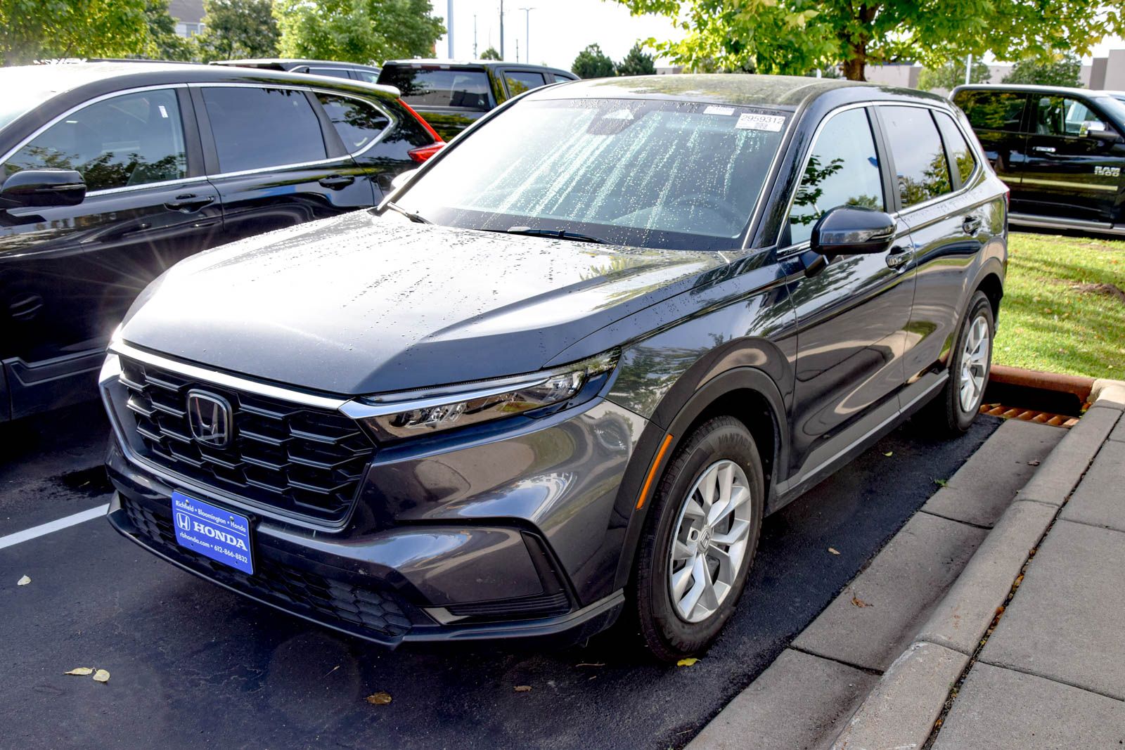 Meteorite Gray Metallic 2025 Honda CR-V SUV / Crossover All-Wheel Drive Continuously Variable Transmission