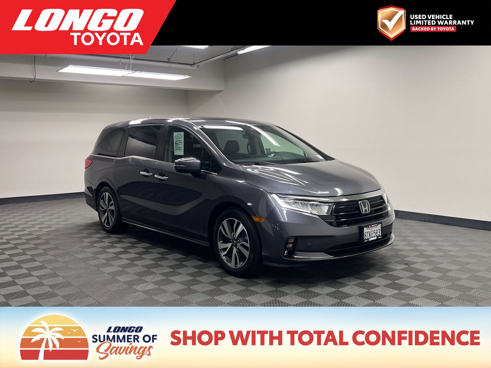 used 2021 Honda Odyssey car, priced at $32,888