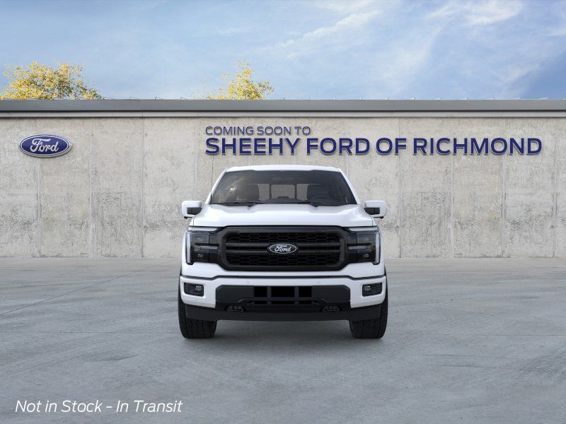 New 2026 Star White Metallic Tri-Coat Ford Lariat image 7