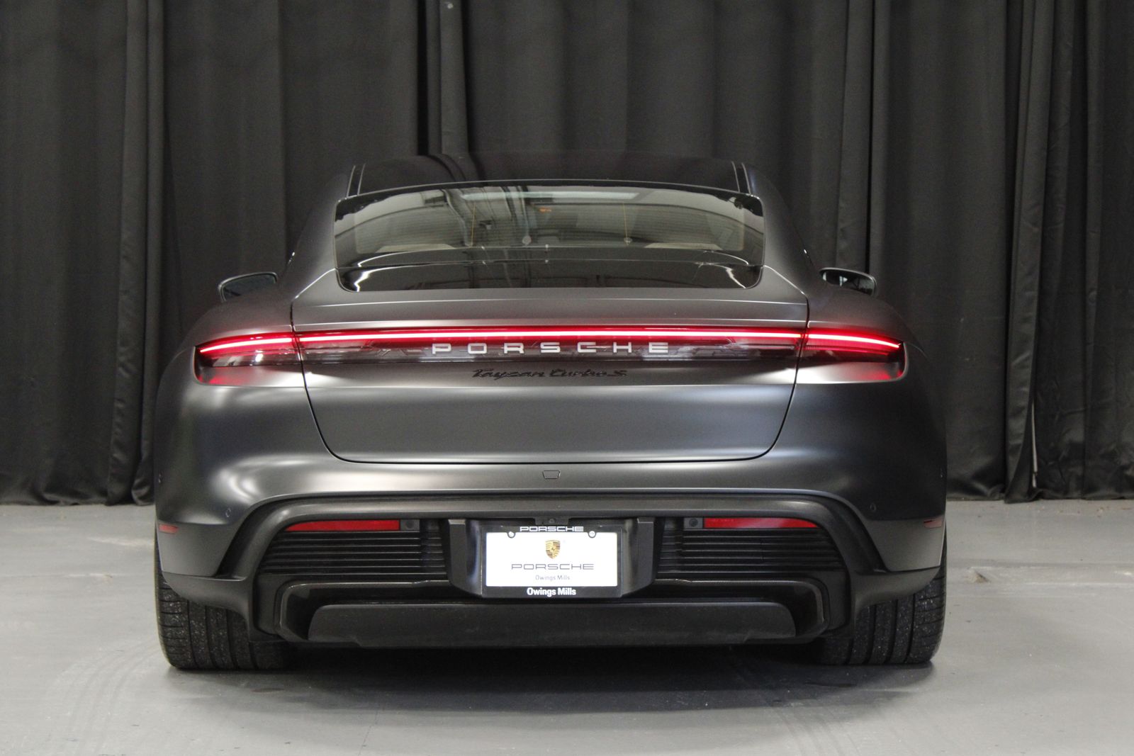 Gray (Volcano Grey Metallic) 2022 Porsche Taycan Sedan All-Wheel Drive 2-Speed Automatic