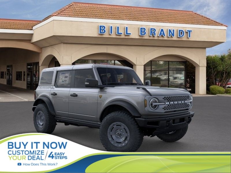 Carbonized Gray Metallic 2025 Ford Bronco Badlands 4-Door 4WD SUV / Crossover Four-Wheel Drive Automatic