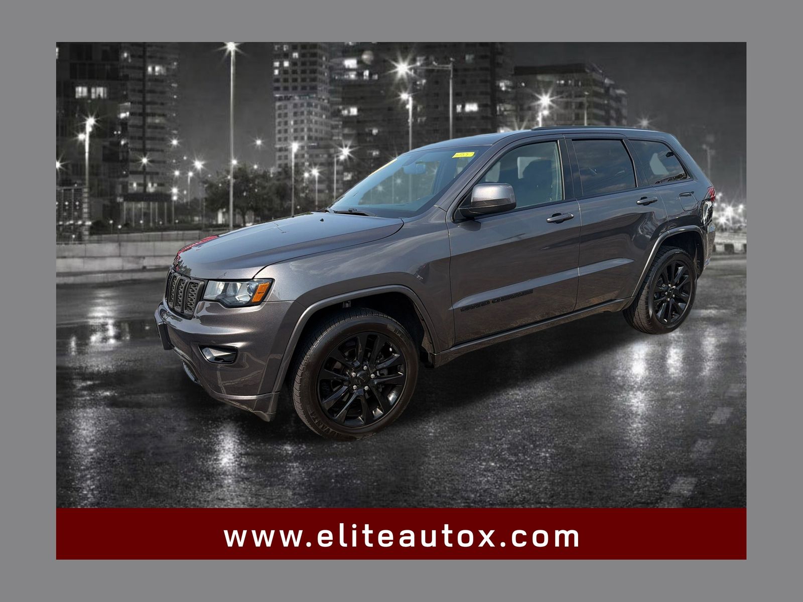 Gray (Granite Crystal Metallic Clearcoat) 2018 Jeep Grand Cherokee SUV / Crossover Four-Wheel Drive 8-Speed Automatic