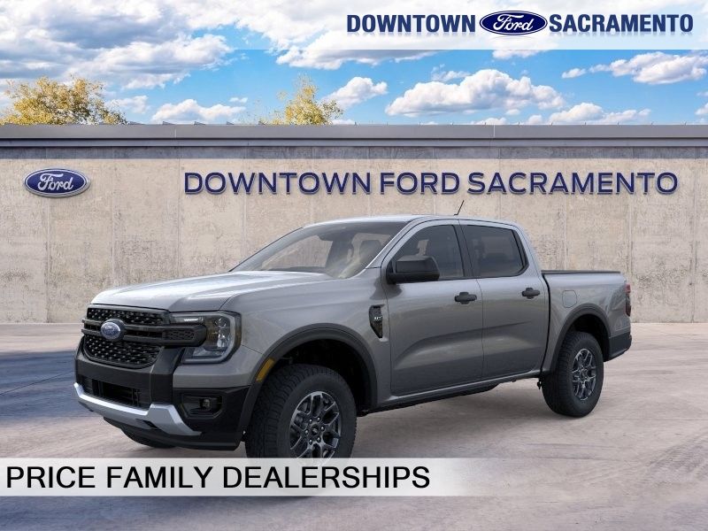 Gray Metallic 2026 Ford Ranger Pickup Truck Four-Wheel Drive Automatic