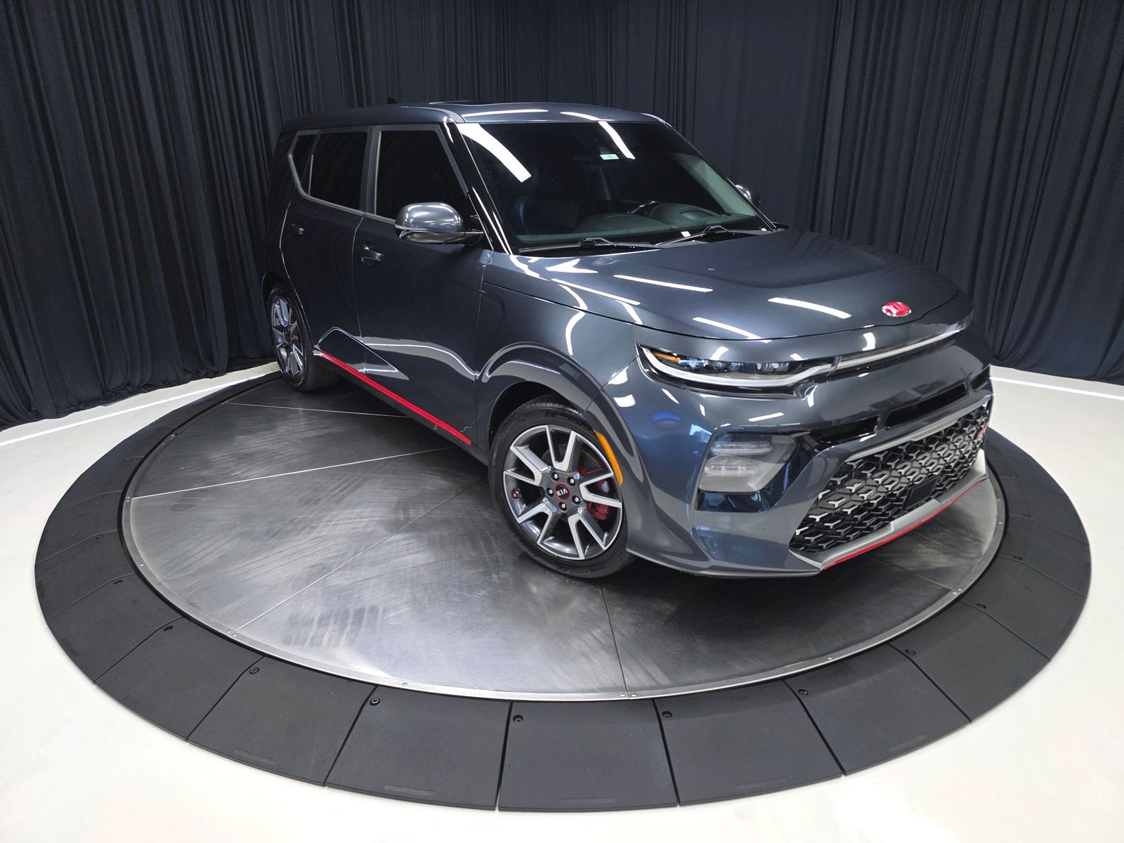 Gravity Gray 2020 Kia Soul GT-Line FWD SUV / Crossover Front-Wheel Drive 7-Speed Automatic