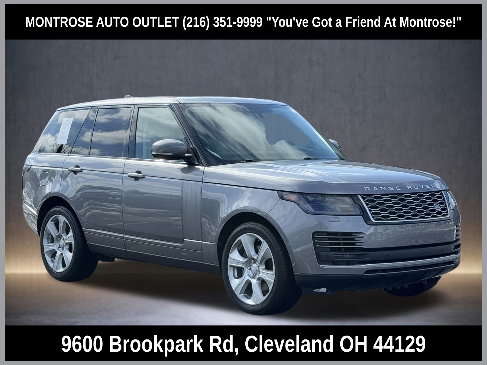 2020 Land Rover Range Rover P525 HSE 4WD