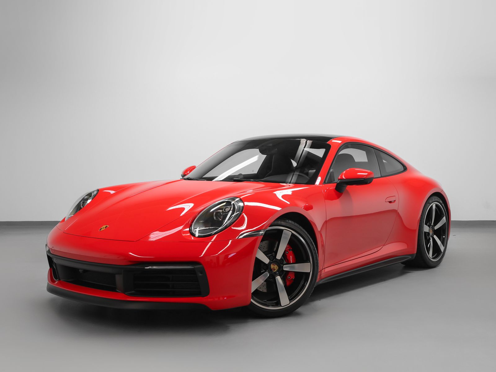 Guards Red 2024 Porsche 911 Coupe Rear-Wheel Drive 7-Speed Manual