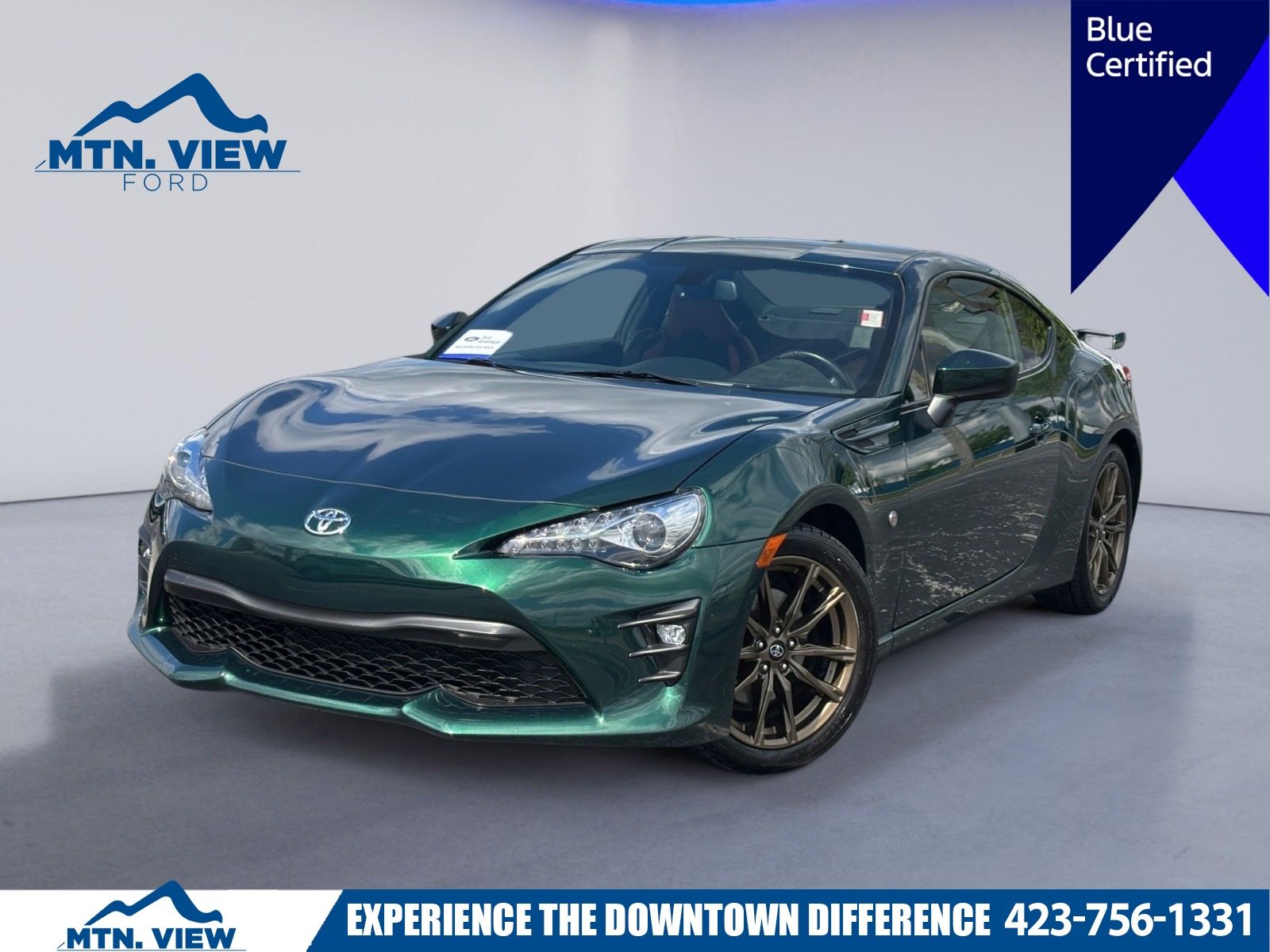 Green 2020 Toyota GR86 Hakone Special Edition RWD Coupe Rear-Wheel Drive 6-Speed Manual