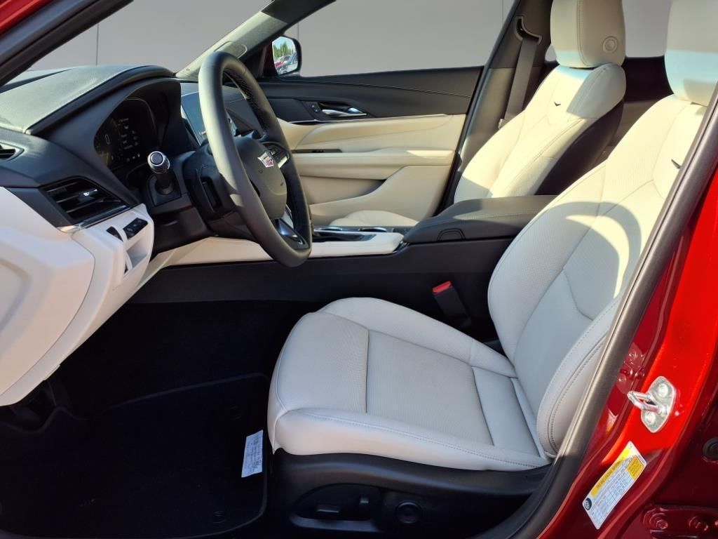 2025 Cadillac CT4 Premium Luxury Red at Bayway Cadillac of The Woodlands